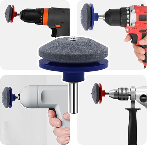 4 قطع مبراة شفرات جزازة العشب لأي مثقاب كهربائي، مثقاب يدوي، آلات بوش، جزازة العشب والسكاكين لأدوات المطبخ المنزلية، إلخ. in Kuwait