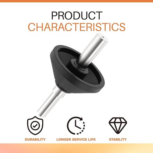 مخروط مركزي DNP617 لجهاز التوجيه المضغوط بقاعدة ثابتة من DEWALT، يناسب ملحقات أدوات جهاز التوجيه DEWALT in Kuwait