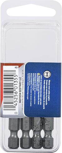 Mayhew Tools 18260-5 SAE Hex Insert Bit, 9/64 x 1", 5-Pack in Saudi Arabia