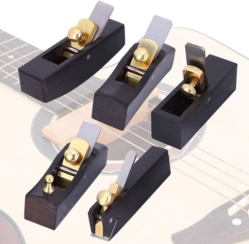5PCs Mini Wood Planer Hand Tools Carpentry Accessory Ebony Surface Multifunction for DIY Crafts in Saudi Arabia