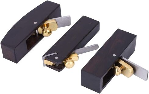 5PCs Mini Wood Planer Hand Tools Carpentry Accessory Ebony Surface Multifunction for DIY Crafts in Saudi Arabia
