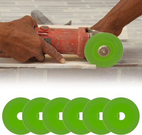 Glass Cutting Disc,4 Inch Indestructible Diamond Disc for Angle Grinder,Tile Cutting Blade,Glass Cutting Wheels Cutting Saw Blade Grinding Disc for Smooth Polished Cutting&Grinding (4) in Saudi Arabia
