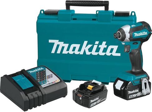 Makita Maktia XDT13T 18V LXT Lithium-Ion Brushless Cordless Impact Driver Kit (5.0Ah) in Saudi Arabia