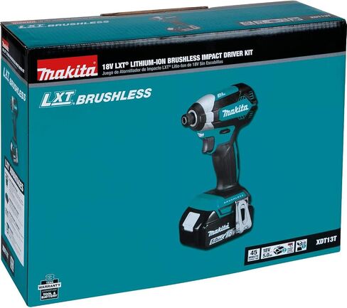 Makita Maktia XDT13T 18V LXT Lithium-Ion Brushless Cordless Impact Driver Kit (5.0Ah) in Saudi Arabia