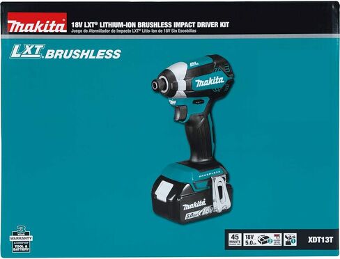 Makita Maktia XDT13T 18V LXT Lithium-Ion Brushless Cordless Impact Driver Kit (5.0Ah) in Saudi Arabia