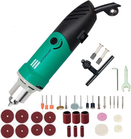Electric Die Grinder 480W Electric Rotary Carver Tool, 6 Step Variable Speed Adjustment,30000RPM High Speed in Kuwait