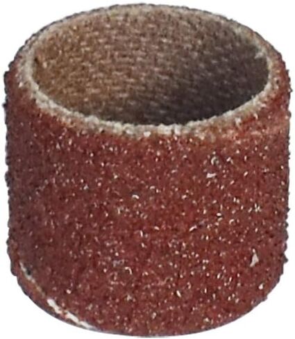 60 pcs 1/2" Dia Sand Band Sanding Drum 240 Grits 1/2" Height Sander Sleeves Band + 2 Rubber Mandrels for Rotary Tool in Saudi Arabia