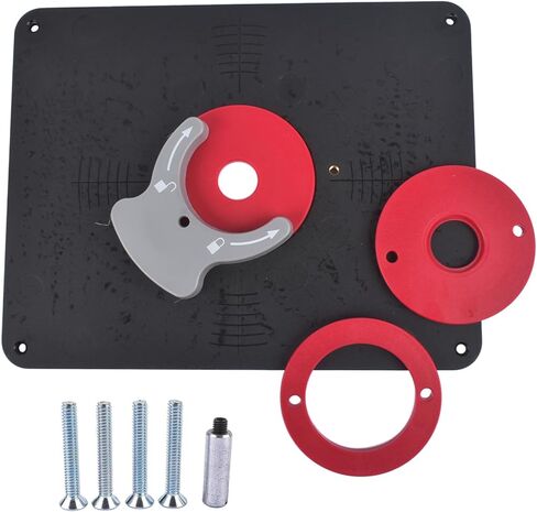 PRS4038 Precision Router Table Insert Plate with Level-Loc Rings (Undrilled) in Kuwait