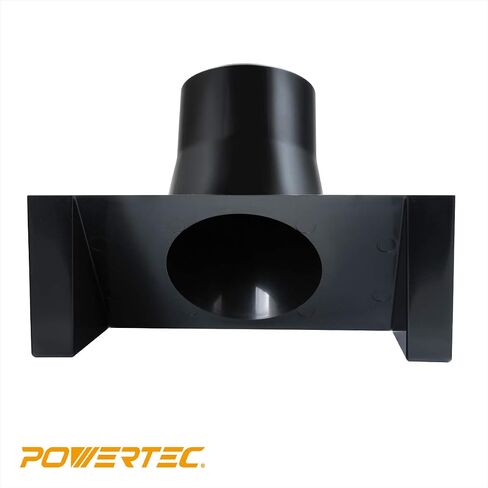 POWERTEC 70406 Router Table Dust Port and Router Bit Guard Kit, 2-1/2 inch Dust Collection Hose Connector for Router Table Fence in Saudi Arabia