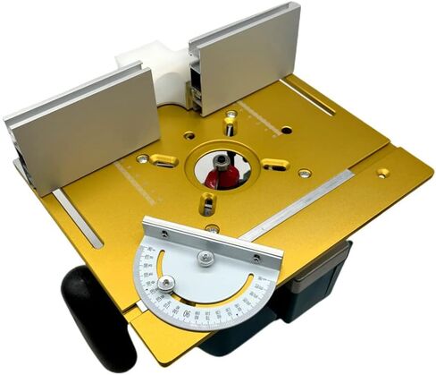 لوحة إدراج طاولة التوجيه الألومنيوم، لوحة إدراج طاولة التوجيه 3 قطع من Weytoll، لوحة قلاب لجهاز التوجيه الخشبي، مقاعد النجارة أداة مساعدة للنقش، لوحة قلاب لطحن الخشب لتشذيب جهاز التوجيه الخشبي in Kuwait