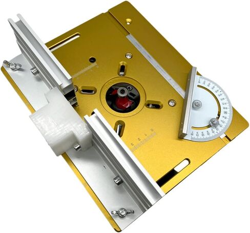 لوحة إدراج طاولة التوجيه الألومنيوم، لوحة إدراج طاولة التوجيه 3 قطع من Weytoll، لوحة قلاب لجهاز التوجيه الخشبي، مقاعد النجارة أداة مساعدة للنقش، لوحة قلاب لطحن الخشب لتشذيب جهاز التوجيه الخشبي in Kuwait