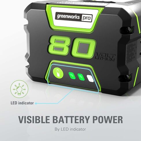 شاحن Greenworks PRO 80V 8A السريع بمنفذ مزدوج | شاحن بطارية اصلي | أدوات متوافقة مع أدوات 75 80 فولت in Kuwait