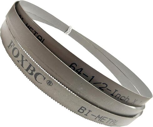 FOXBC 64-1/2 Inch Metal Cutting Bandsaw Blade 14 TPI, 64-1/2-Inch X 1/2" X 0.02" Fits Most 6" x 4" band saws in Saudi Arabia