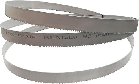FOXBC 64-1/2 Inch Metal Cutting Bandsaw Blade 14 TPI, 64-1/2-Inch X 1/2" X 0.02" Fits Most 6" x 4" band saws in Saudi Arabia