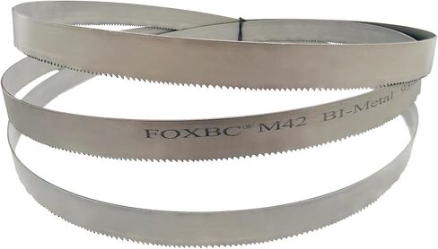 FOXBC 64-1/2 Inch Metal Cutting Bandsaw Blade 14 TPI, 64-1/2-Inch X 1/2" X 0.02" Fits Most 6" x 4" band saws in Saudi Arabia