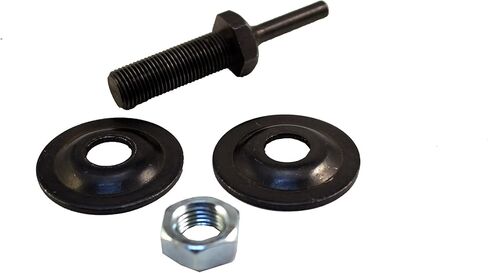 قرص تنظيف وتقشير الفتحات المركزية 99180 من Sungold Abrasives يتضمن حاملًا واحدًا (3 عبوات)، 6 بوصة × 1/2 بوصة in Kuwait