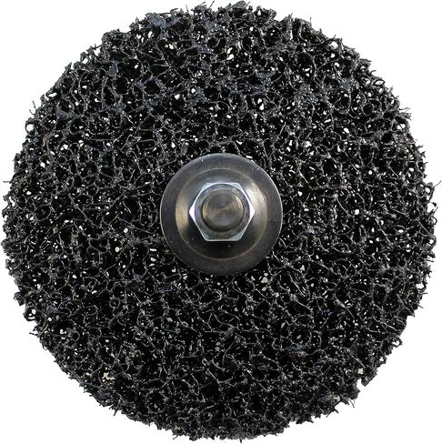 قرص تنظيف وتقشير الفتحات المركزية 99180 من Sungold Abrasives يتضمن حاملًا واحدًا (3 عبوات)، 6 بوصة × 1/2 بوصة in Kuwait