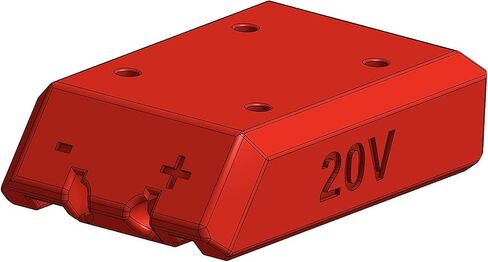 2-Pack H Adapter for Porter Cable 20v Max Battery Dock Power Connector 10 Gauge Robotics, PETG Construction, Enhanced Heat, Impact, and Chemical Resistance (Made in USA) in Saudi Arabia