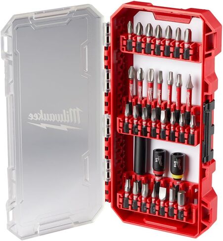 Milwaukee Electric Tool 48-32-4004 Shockwave Heavy Duty Impact Driver Bit Set, 32 Pc in Saudi Arabia