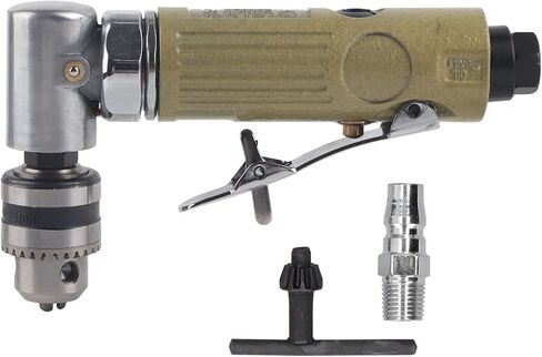 مثقاب هوائي، مثقاب هوائي قوي بزاوية 90 درجة، آلة ثقب وتنصت على زاوية هوائية، أداة هوائية متعددة الاستخدامات، مرفق مثقاب بزاوية قائمة للمثاقب اللاسلكية in Kuwait