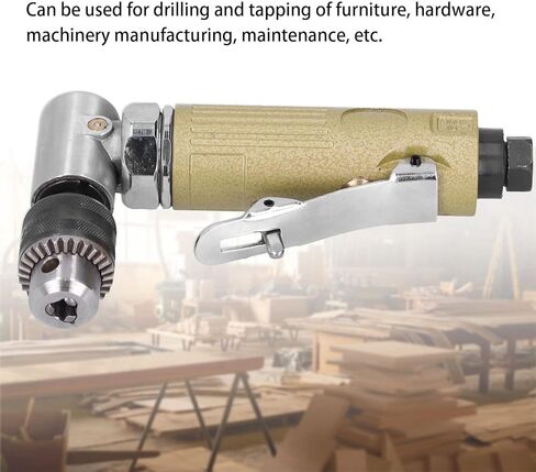 مثقاب هوائي، مثقاب هوائي قوي بزاوية 90 درجة، آلة ثقب وتنصت على زاوية هوائية، أداة هوائية متعددة الاستخدامات، مرفق مثقاب بزاوية قائمة للمثاقب اللاسلكية in Kuwait