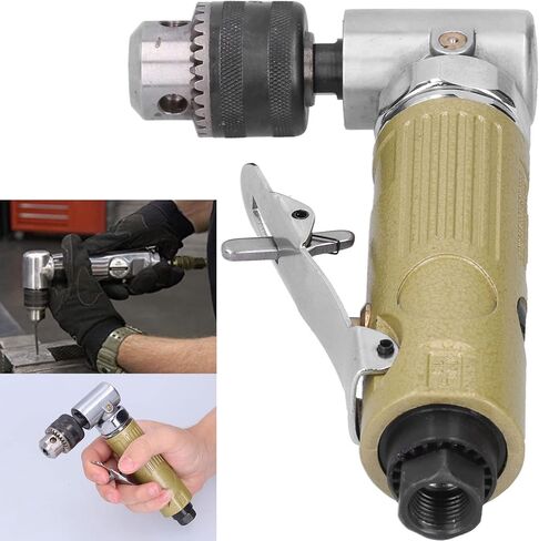 مثقاب هوائي، مثقاب هوائي قوي بزاوية 90 درجة، آلة ثقب وتنصت على زاوية هوائية، أداة هوائية متعددة الاستخدامات، مرفق مثقاب بزاوية قائمة للمثاقب اللاسلكية in Kuwait