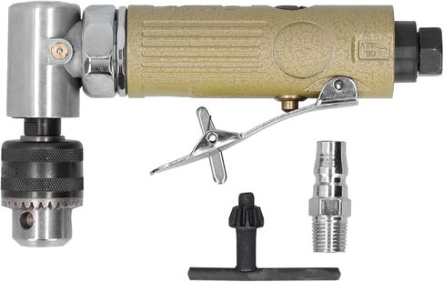 مثقاب هوائي، مثقاب هوائي قوي بزاوية 90 درجة، آلة ثقب وتنصت على زاوية هوائية، أداة هوائية متعددة الاستخدامات، مرفق مثقاب بزاوية قائمة للمثاقب اللاسلكية in Kuwait