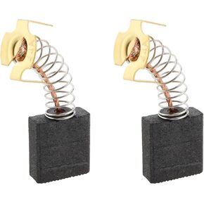 1 Pair 7mm x 17mm x 18mm Motor Carbon Brushes Compatible with Macallister MSBR1700-A Demolition Concrete Breaker 1700W Replacement Carbon Brushes