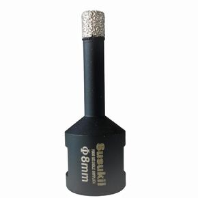 Diamond Core Drill Bits 1 Inch (25mm) Tile Core Cutter Hole Saw with 5/8"-11 Thread Dry or Wet Drilling for Porcelain Ceramic Tile Granite Concrete Marble Stone Brick Vacuum Brazed Hole Saw