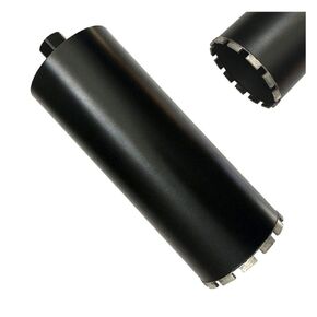 3" High Performance Wet Core Bit for Hard/Reinforced Concrete, 10mm Segment Height, 14" Drilling Depth, Wet Only, 1-1/4"-7 Arbor
