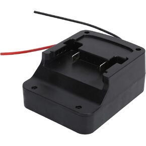 Power Adapter for Hitachi, 18V Lithium Battery Adapter, Power Source Mount with Wires Battery Connector, Dock Power Connector, Battery Locked