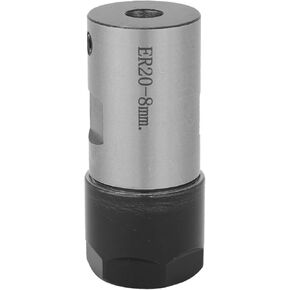 ER20 Collet, C25‑ER20‑50L Collet Block Chuck Collet Holder Spindle Motor Shaft Clamping Tool Bar(6mm)