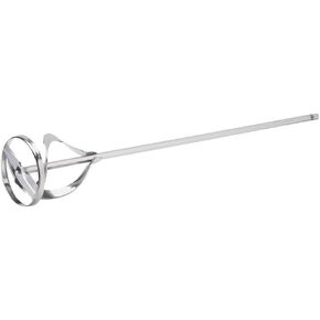 Warner 4" 5-Gallon Paint Mixer, Spiral Blade, 22-3/4" Shaft, Fits 1/2" Drill, 341