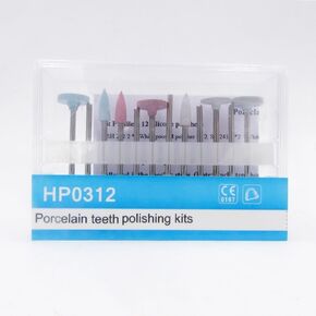12pcs Porcelain Polishing Kits HP-0312 Used for Low-speed Hand Tool in Saudi Arabia