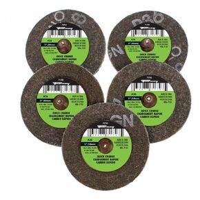 Quick Change Sanding Disc, 2", 36 Grit (5-Pack of Forney 71743)