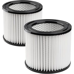 90398 Replacement Cartridge Filter for Shop-Vac 903-98 90398 9039800 903-98-00, Small Cartridge Filter Fits with Shop-Vac 1-4 Gallon Wet/Dry Vacuum Cleaners, 2 Pack