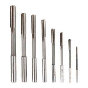 10Pcs HSS H7 Chucking Reamer Set, 3-12mm Straight Shank Chucking Machine Cutter Milling Reamer Kit for Lathe Machine