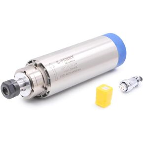2.2kw ER20 D80 220V Air cooled spindle motor 4pcs ceramic ball bearings