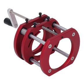 Router Base Router Table Base,Aluminum Alloy Stainless Steel 4 Jaw Clamping Router Table Lifting System Base Router Table System for Small Trimming Machines Tables