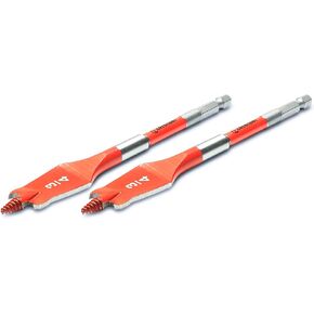 Crescent 2 Piece Screw Point Paddle Drill Bit | 6" x 3/4" | CDSP-637-2