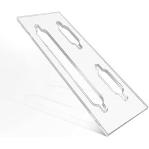 Clear Acrylic Keyhole Slot Template/Picture-Hanging Keyhole Template fits for Routing Picture Frame and Woodworking DIY Enthusiasts(1pcs)
