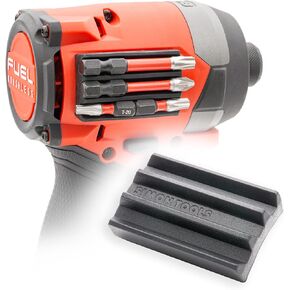 Magnetic Bit Holder for Impact Drivers and Drills - Super Strong Adhesive - Drill Accessory That Fits Most drills: Dewalt, Makita, Klein, Bosch and Milwaukee Bit Holder
