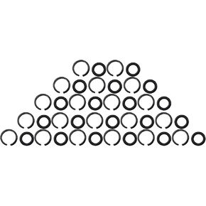 1/2"" Impact Wrench Socket Retainer Rings Clip with O-Ring,Fits Replacement Impact Wrench Tool Parts and Accessories,O-ring Square Drive Socket Retainer Ring （20 Sets/Pack）