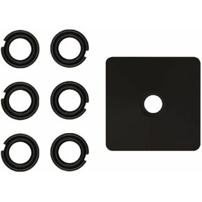 (6 Sets 3/8" Retaining Ring Clip with O-Ring for Milwaukee Electric/Pneumatic Type Impact Wrench, Retainer Ring Anvil Install Tool Included