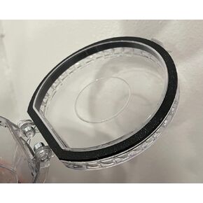 Replacement Dust Bin Canister Seal Gasket for Ryobi ONE+ 18V Stick Vac PCL & PBl - USA Made, Black, MWJ88_001