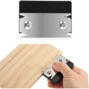 Woodworking Edge Trimmer, Portable Manual Edge Banding Cutter Anti-Slip Hand Planer for Wood PVC ABS Veneer Edge Bander Deburring Tool Easy to Hold