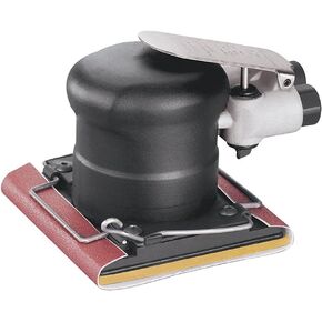 Dynabrade 57920 4" W x 4-5/16" L (102 mm x 110 mm) Dynabug "Model T" Orbital Sander, Non-Vacuum with Clips