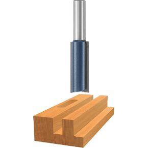 BOSCH 85272M 3/4 In. x 2 In. Carbide Tipped 2-Flute Straight Bit