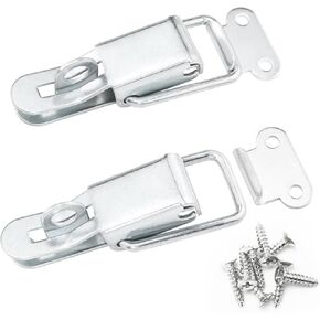 Tool Box Hood Locks Latches, Tool Box Hasps, Catch Clamp Clip Silver, Clip Duck Billed Buckle