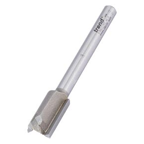 Trend Professional Two Flute Router Bit, 1/4 Inch Shank, 1/2 Inch Cut Diameter, for Trend AnyDoor Template Jig, Tungsten Carbide Tipped, 3/80LX1/4TC